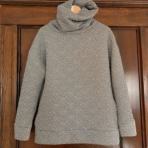 GapFit Funnel-Neck Tunic Sweatshirt